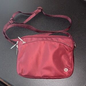 lululemon athletica Maroon Bag
